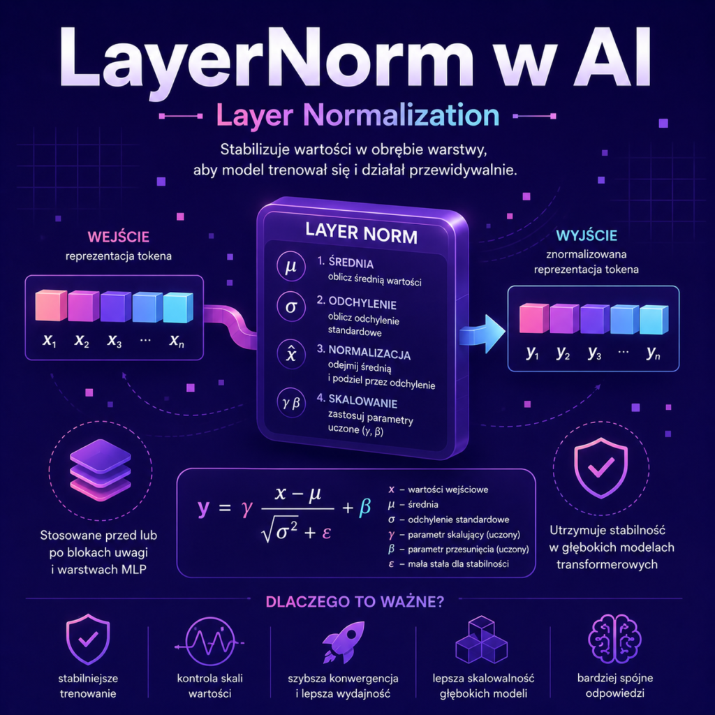 LayerNorm w AI — co to jest Layer Normalization?